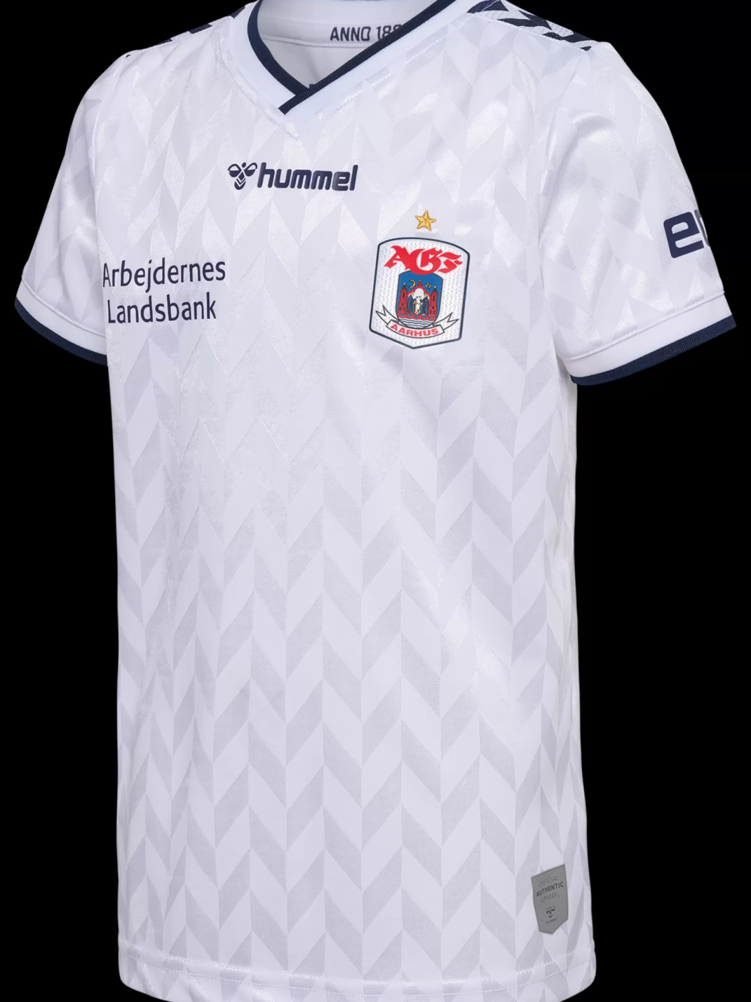 Hummel Denmark | Club jerseys<AGF 23/24 HOME JERSEY S/S KIDS