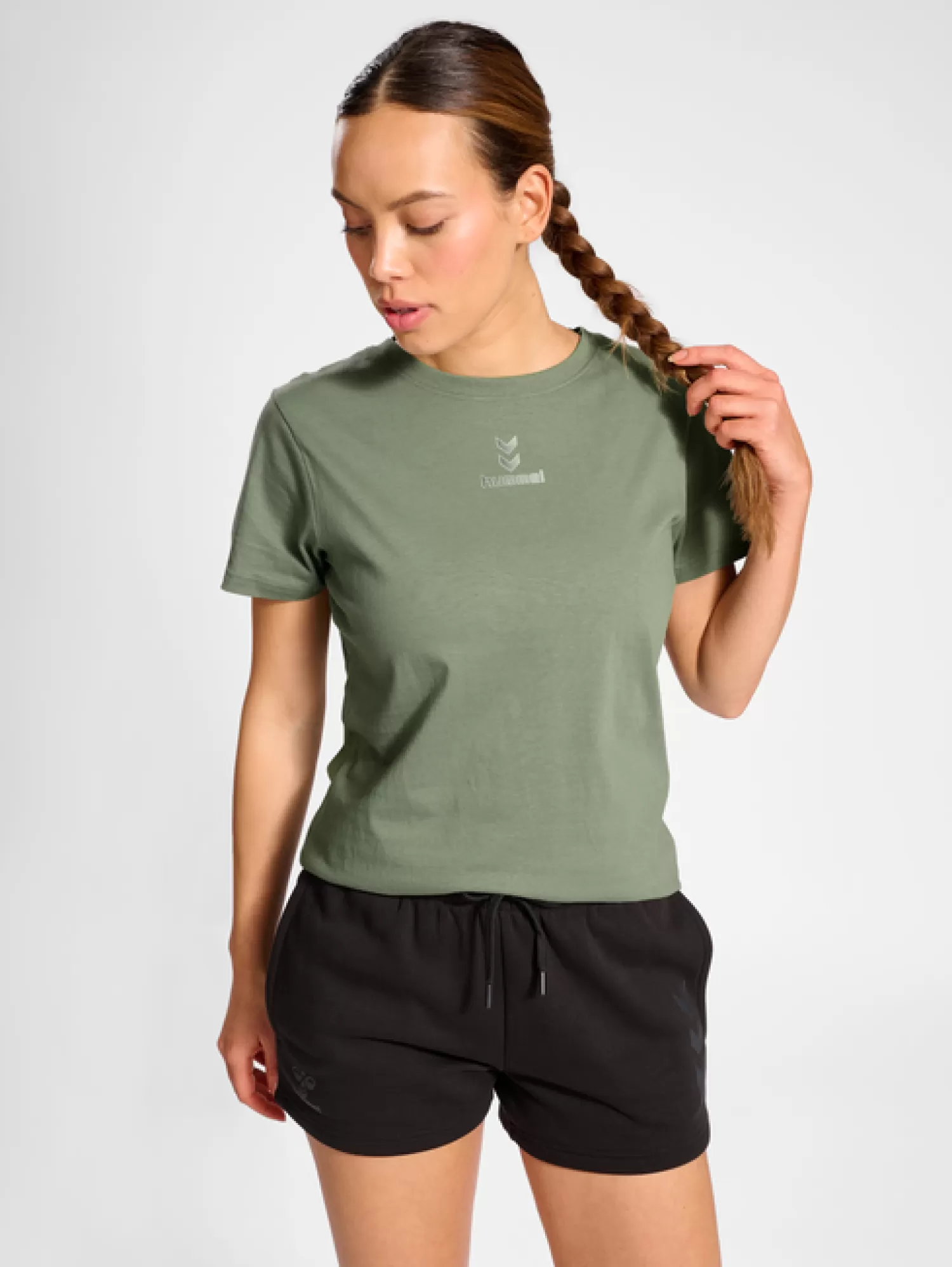 Hummel T-shirts and tops | Handball<hmlACTIVE CHEVRONS CO TEE S/S WOMAN