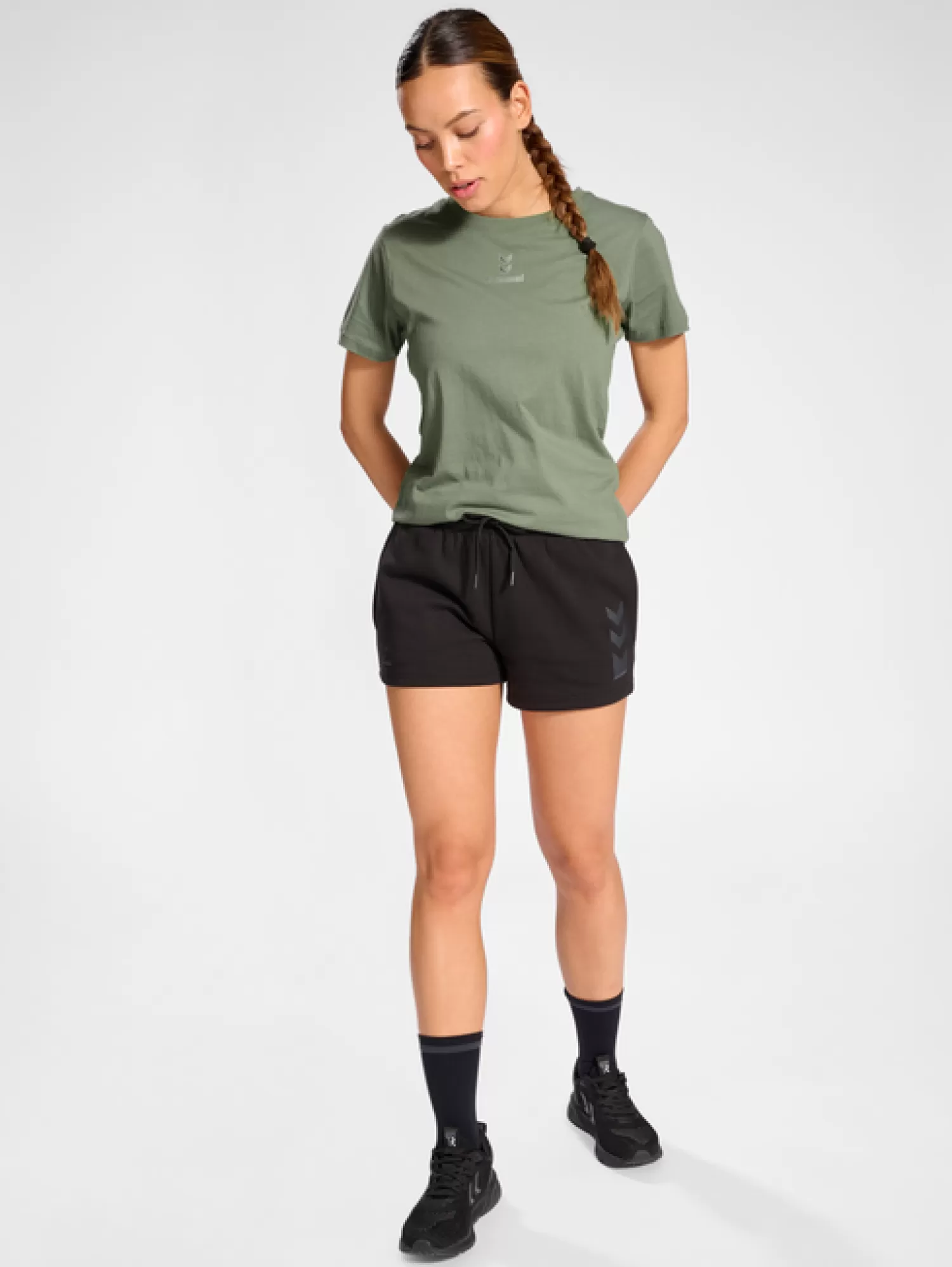 Hummel T-shirts and tops | Handball<hmlACTIVE CHEVRONS CO TEE S/S WOMAN