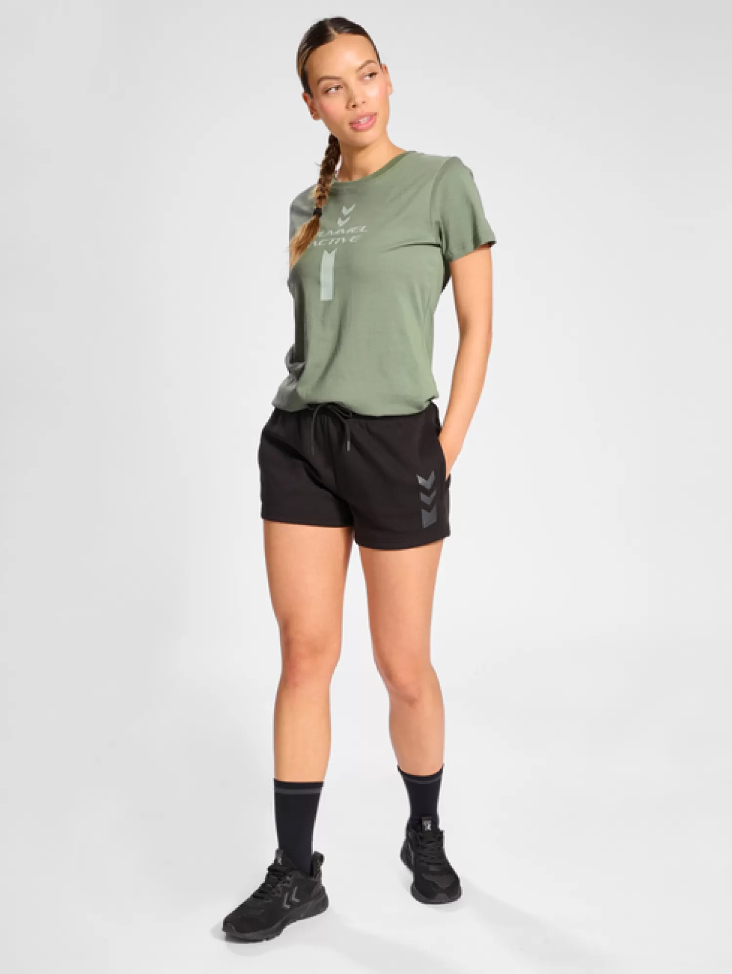 Hummel T-shirts and tops | Handball<hmlACTIVE GRAPHIC CO TEE S/S WOMAN