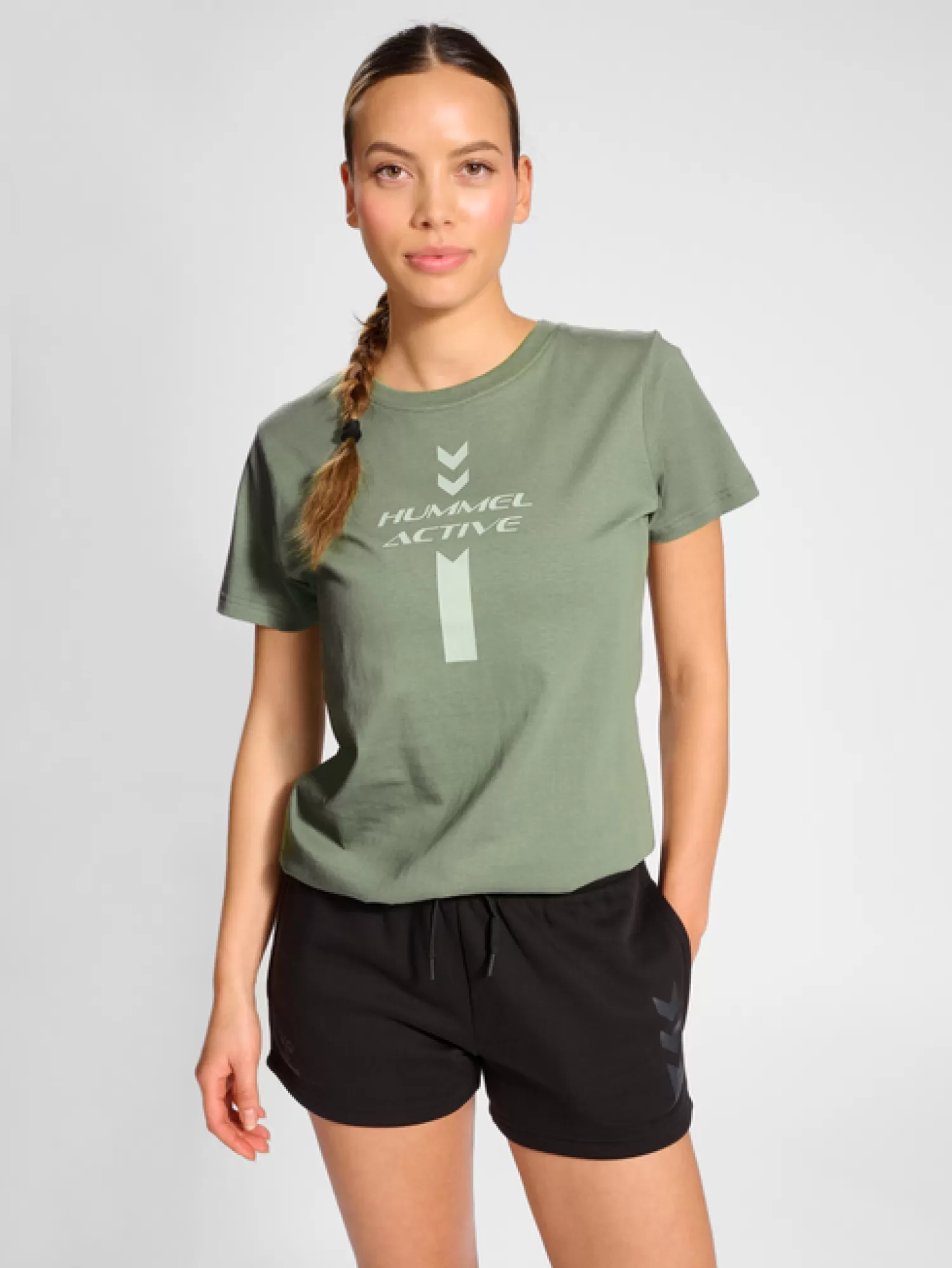 Hummel T-shirts and tops | Handball<hmlACTIVE GRAPHIC CO TEE S/S WOMAN