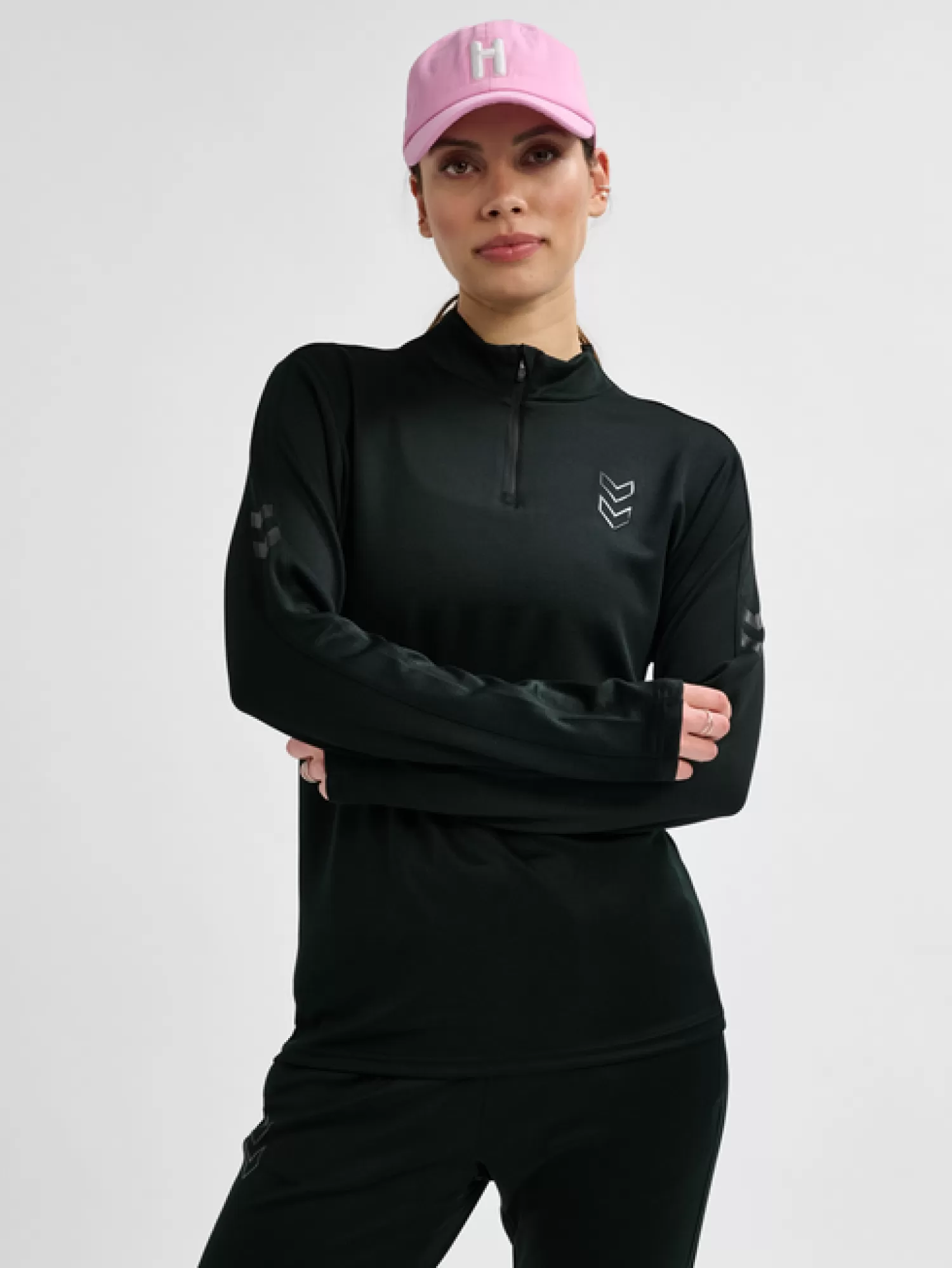 Hummel Handball jerseys | Football jerseys<hmlACTIVE PL HALF ZIP WOMAN