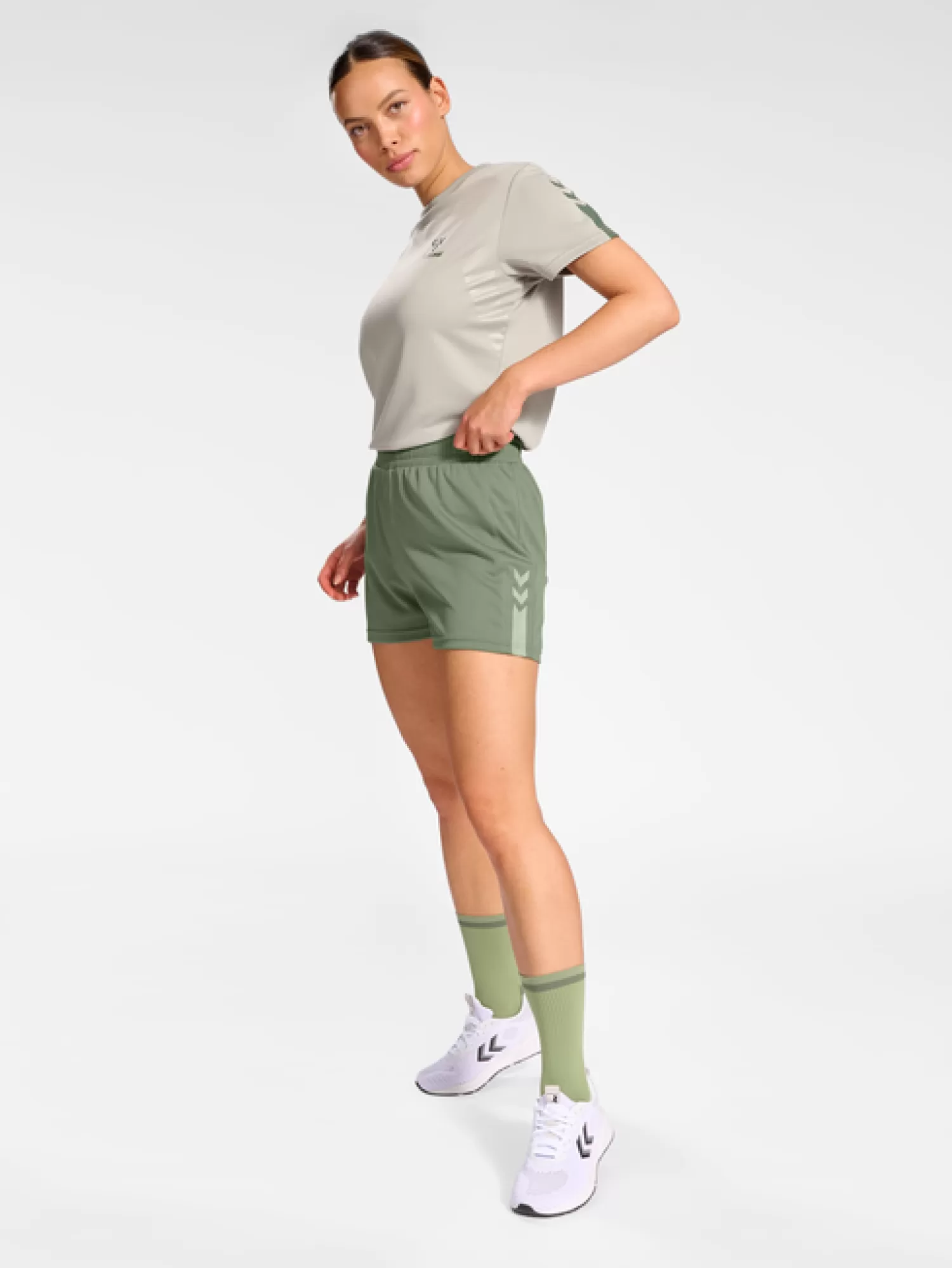 Hummel Shorts | Football shorts<hmlACTIVE PL SHORTS WOMAN