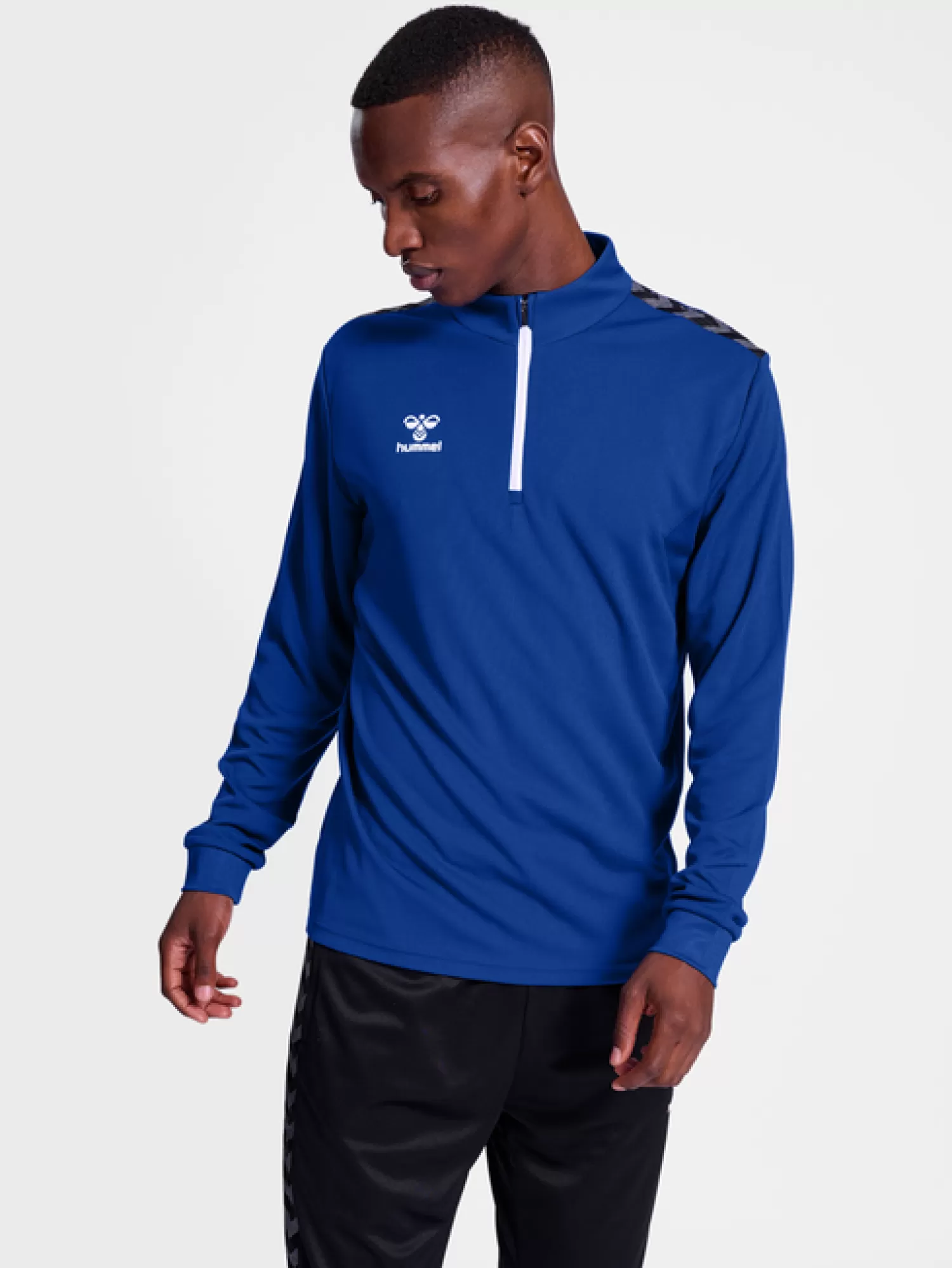 Hummel Handball jerseys | Football jerseys<hmlAUTHENTIC HALF ZIP SWEAT