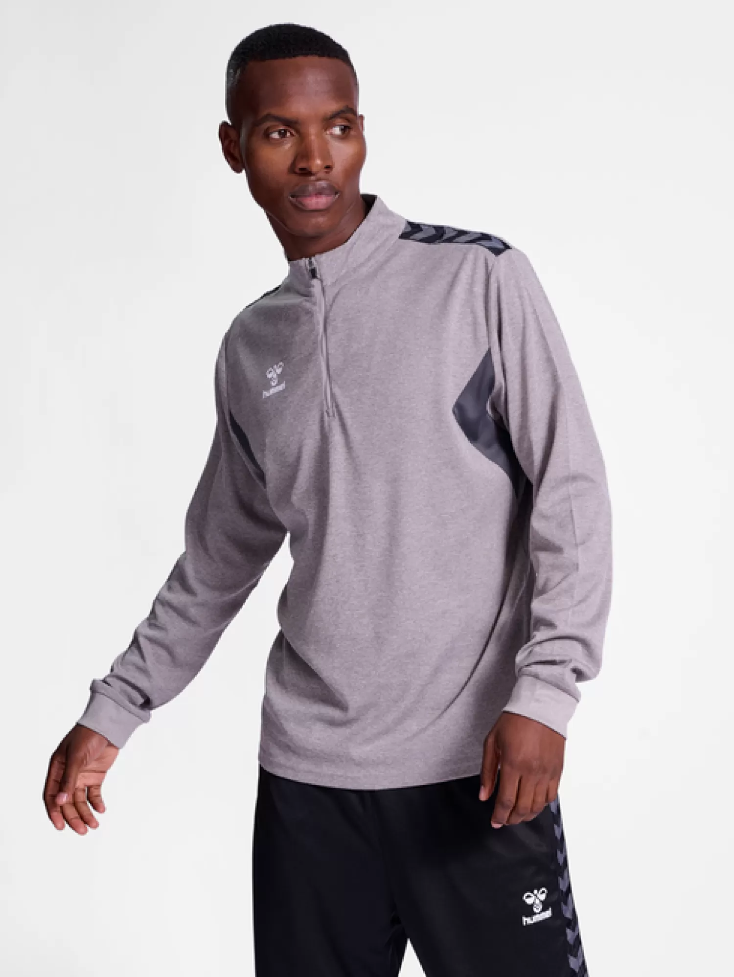 Hummel Handball jerseys | Football jerseys<hmlAUTHENTIC HALF ZIP SWEAT