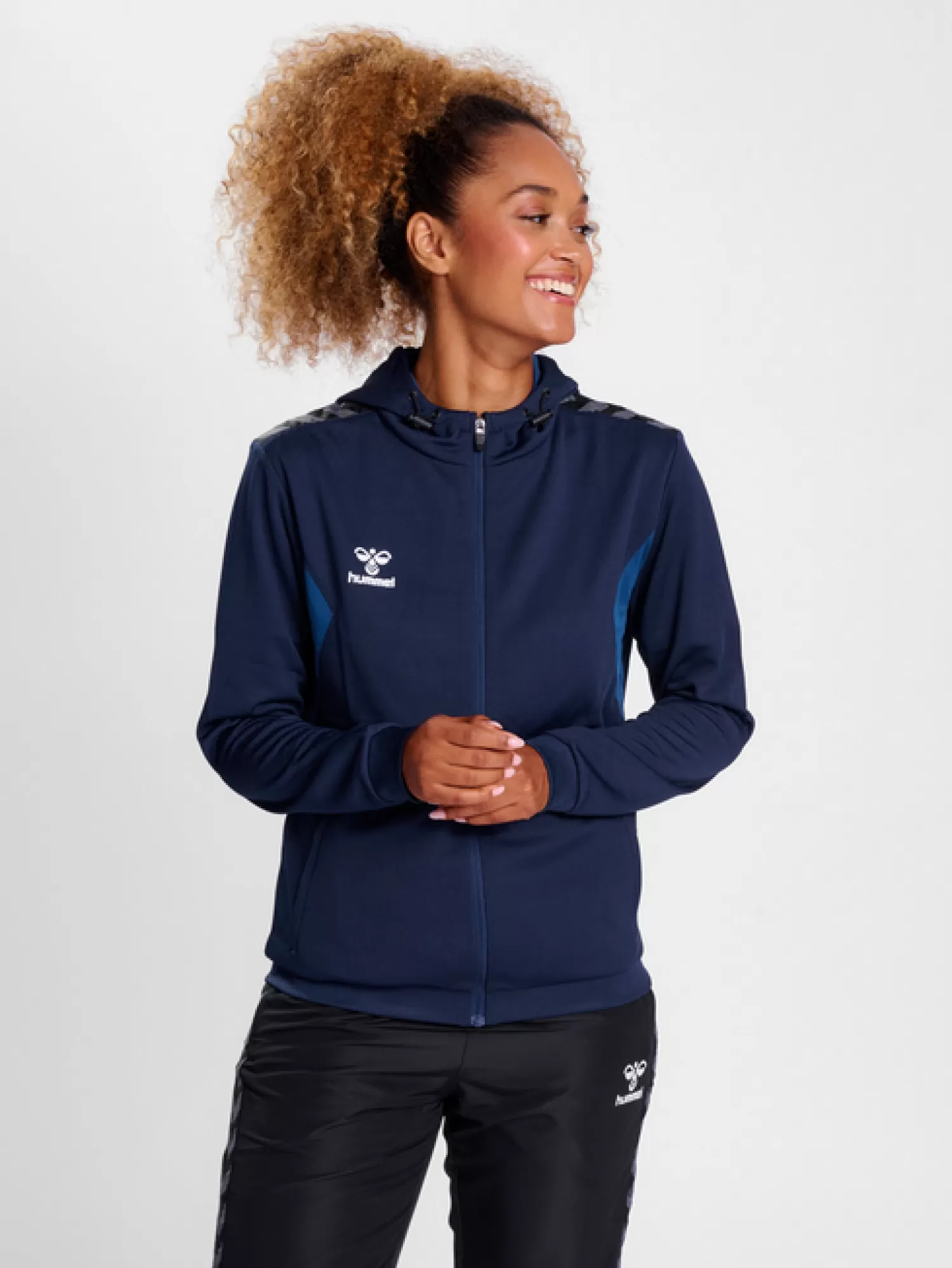 Hummel Handball jerseys | Football jerseys<hmlAUTHENTIC PL ZIP HOODIE WOMAN