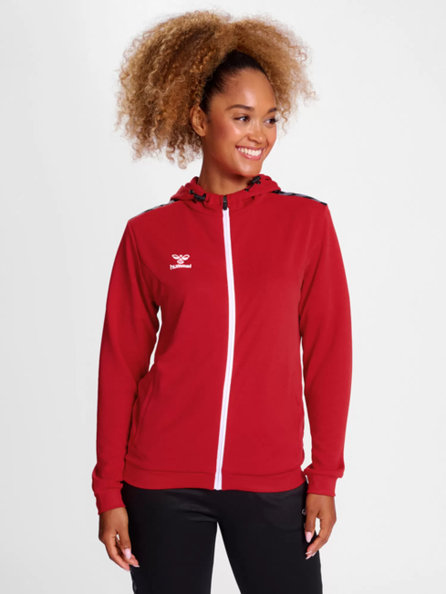 Hummel Handball jerseys | Football jerseys<hmlAUTHENTIC PL ZIP HOODIE WOMAN