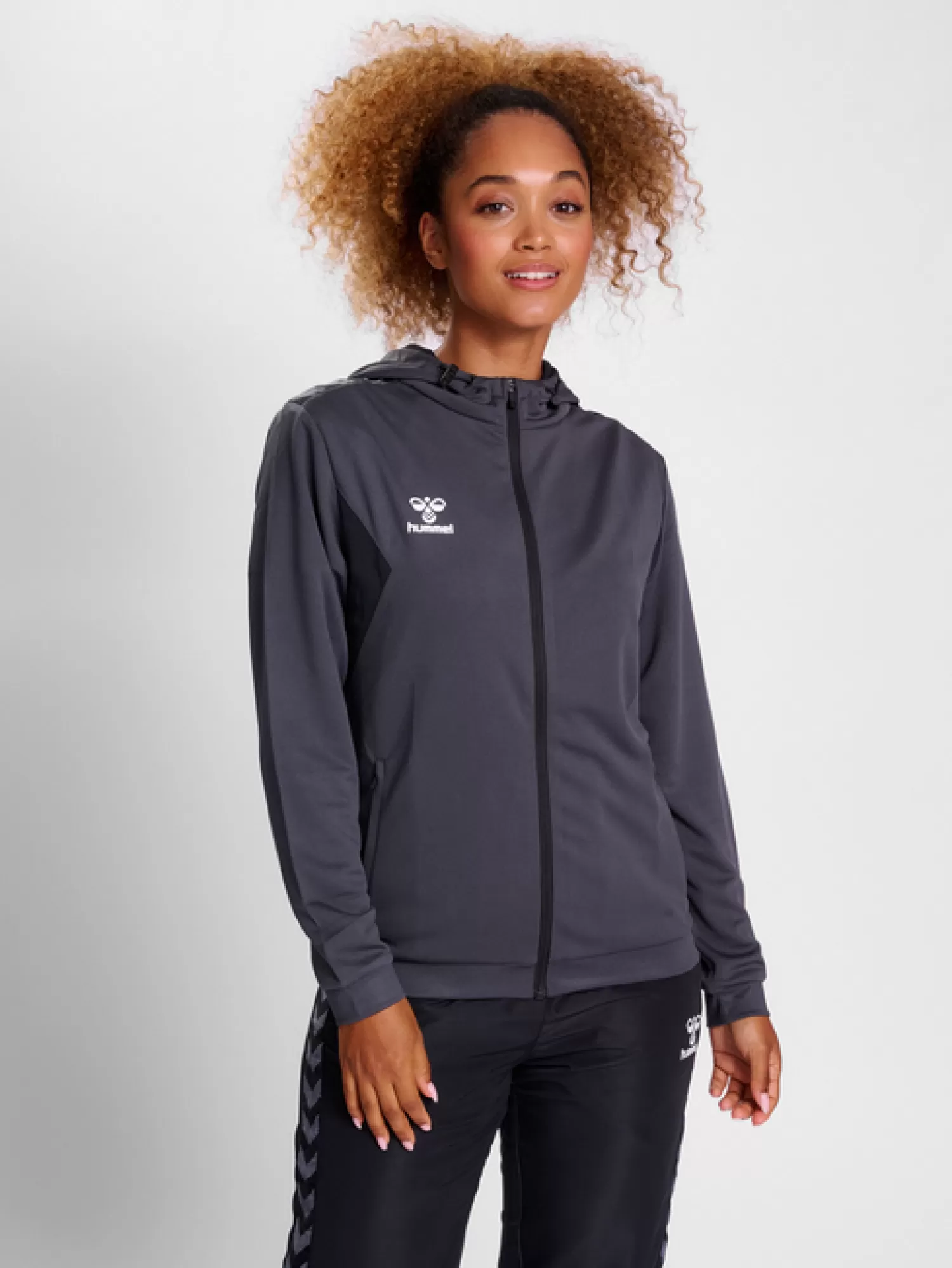 Hummel Handball jerseys | Football jerseys<hmlAUTHENTIC PL ZIP HOODIE WOMAN