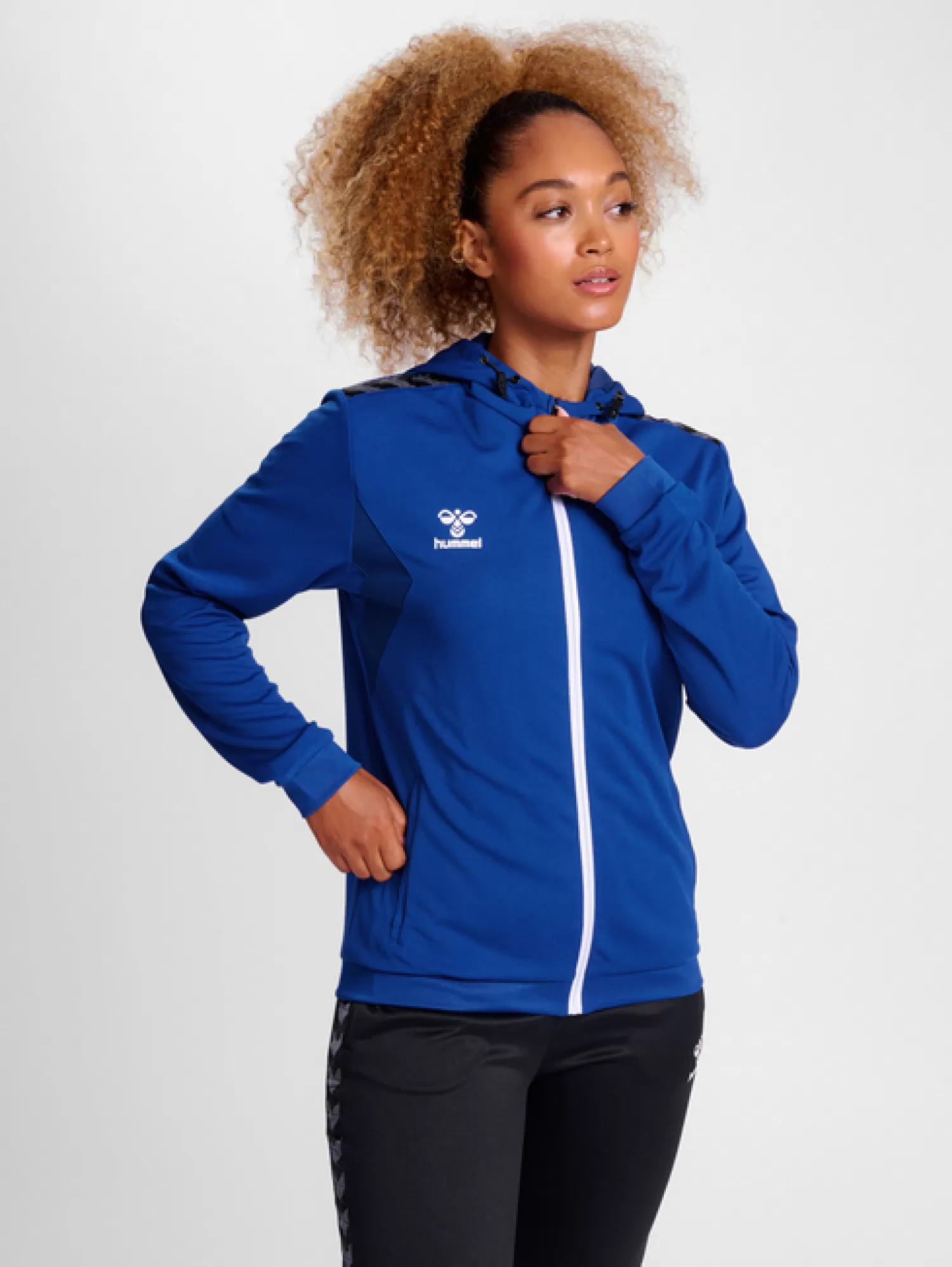 Hummel Handball jerseys | Football jerseys<hmlAUTHENTIC PL ZIP HOODIE WOMAN