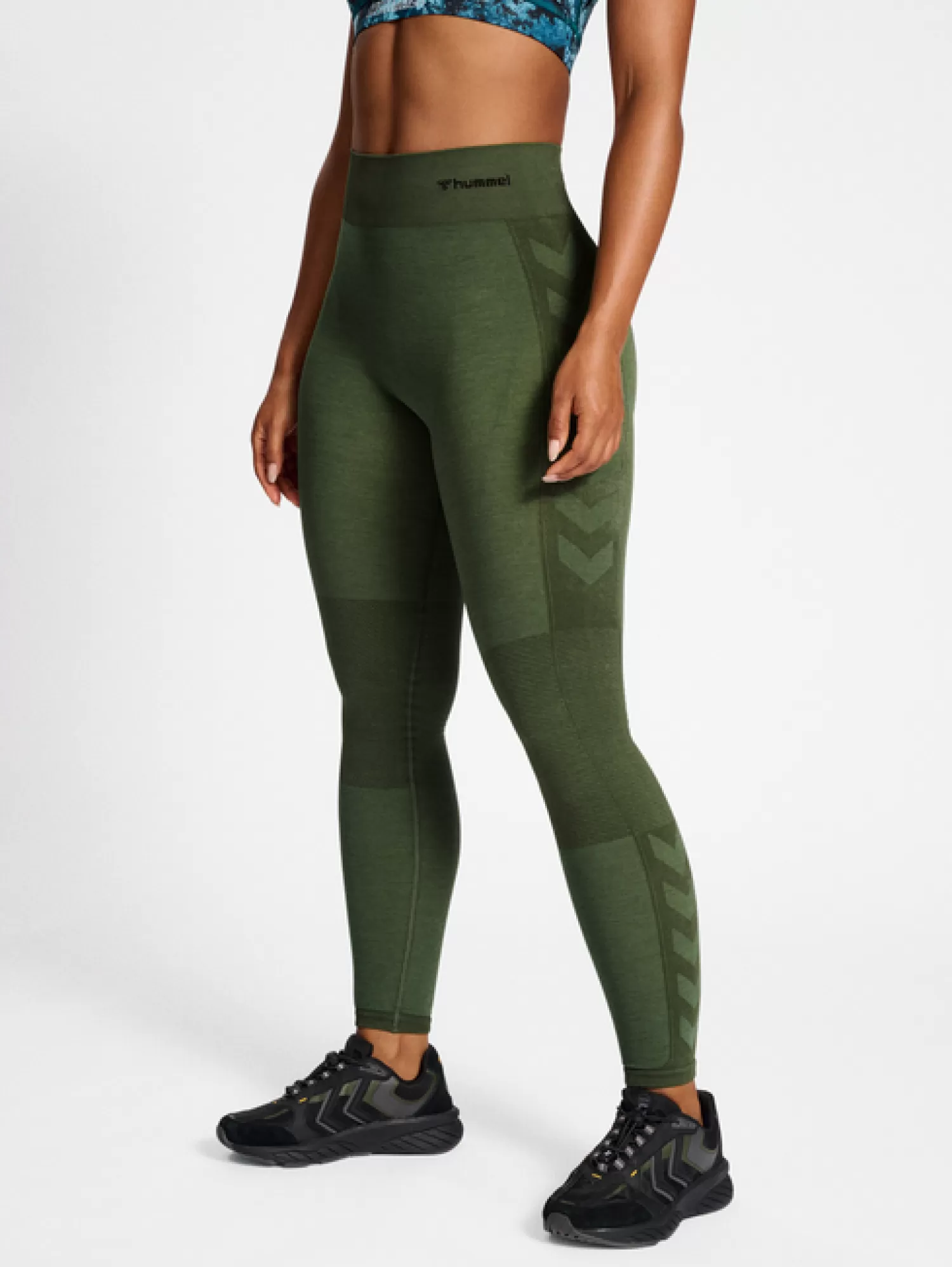 Hummel Tights | Yoga<hmlCLEA SEAMLESS MID WAIST TIGHTS