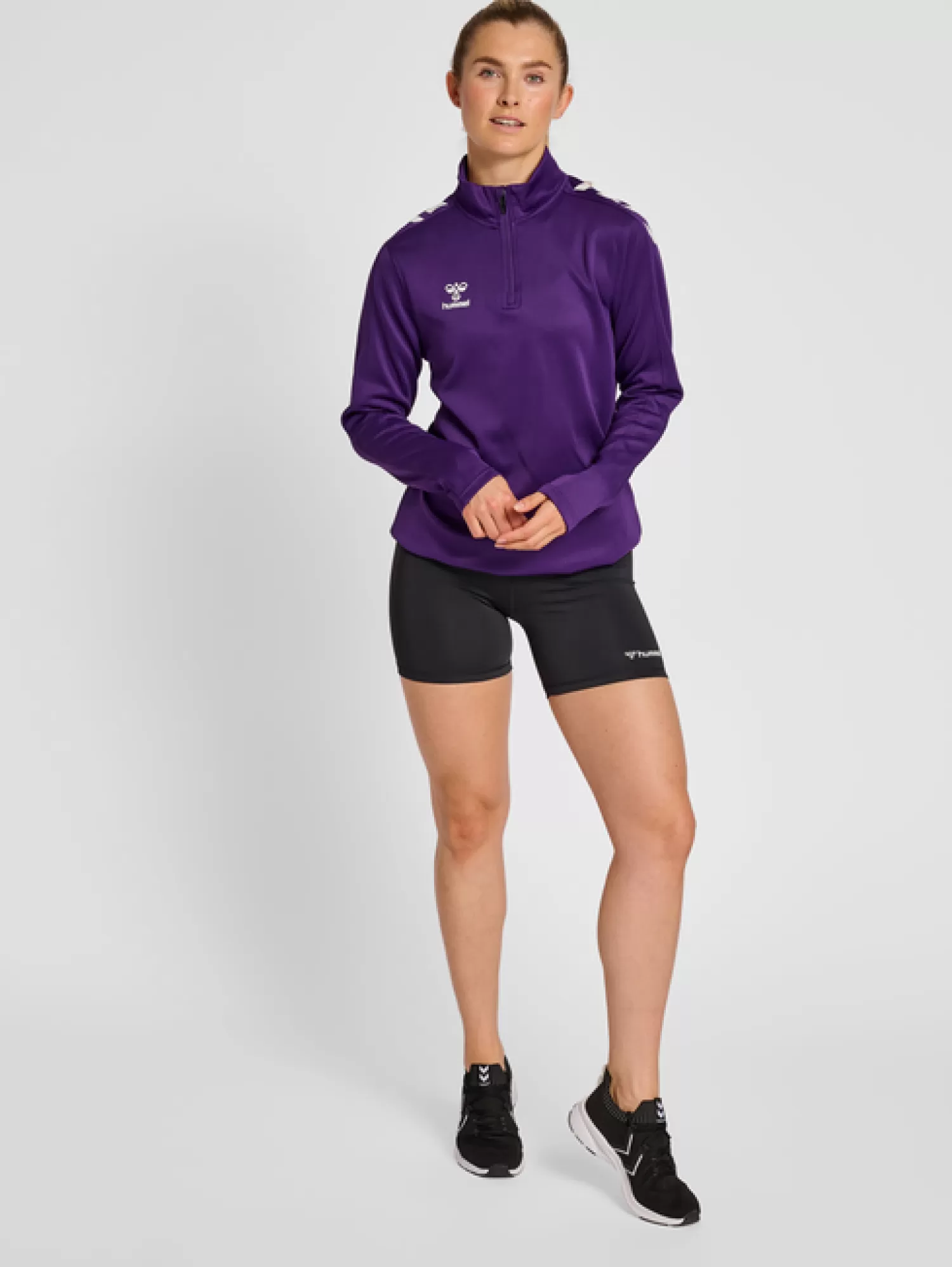 Hummel Running | Handball<hmlCORE XK HALF ZIP SWEAT WOMAN