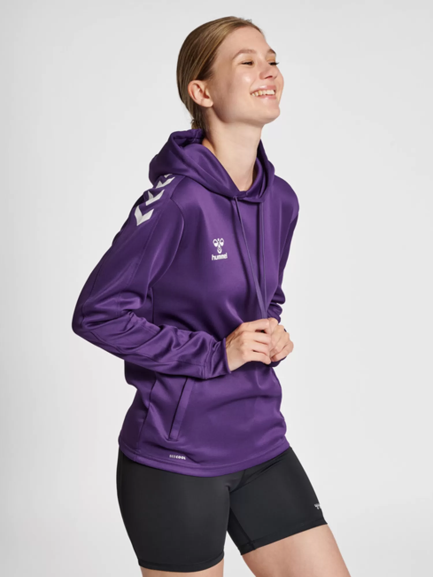 Hummel Running | Handball<hmlCORE XK POLY SWEAT HOODIE WOMAN