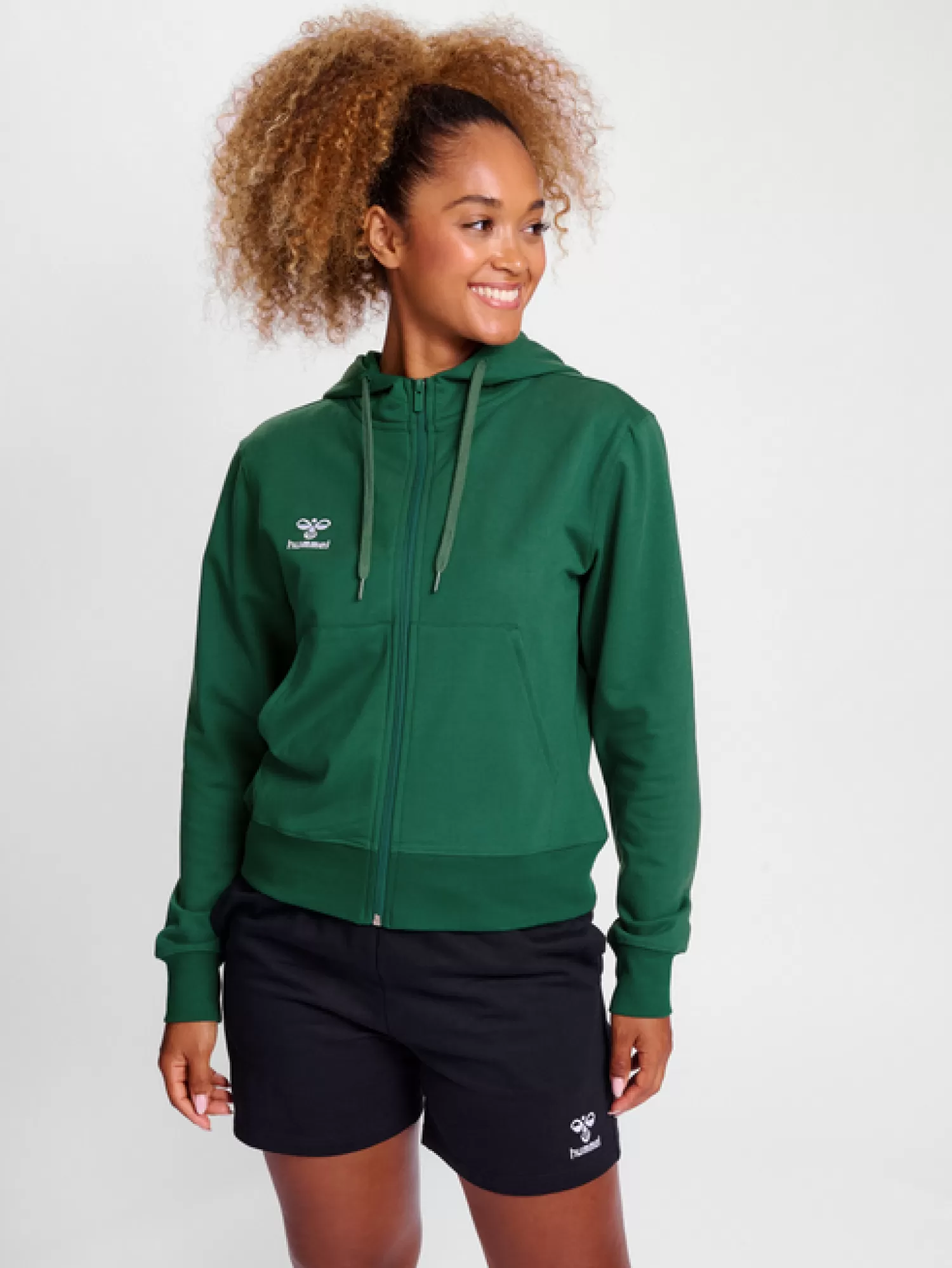 Hummel Hoodies and sweatshirts<hmlGO 2.0 ZIP HOODIE WOMAN