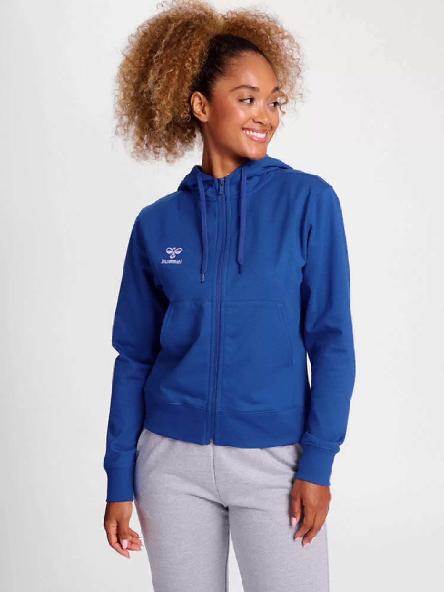 Hummel Hoodies and sweatshirts<hmlGO 2.0 ZIP HOODIE WOMAN