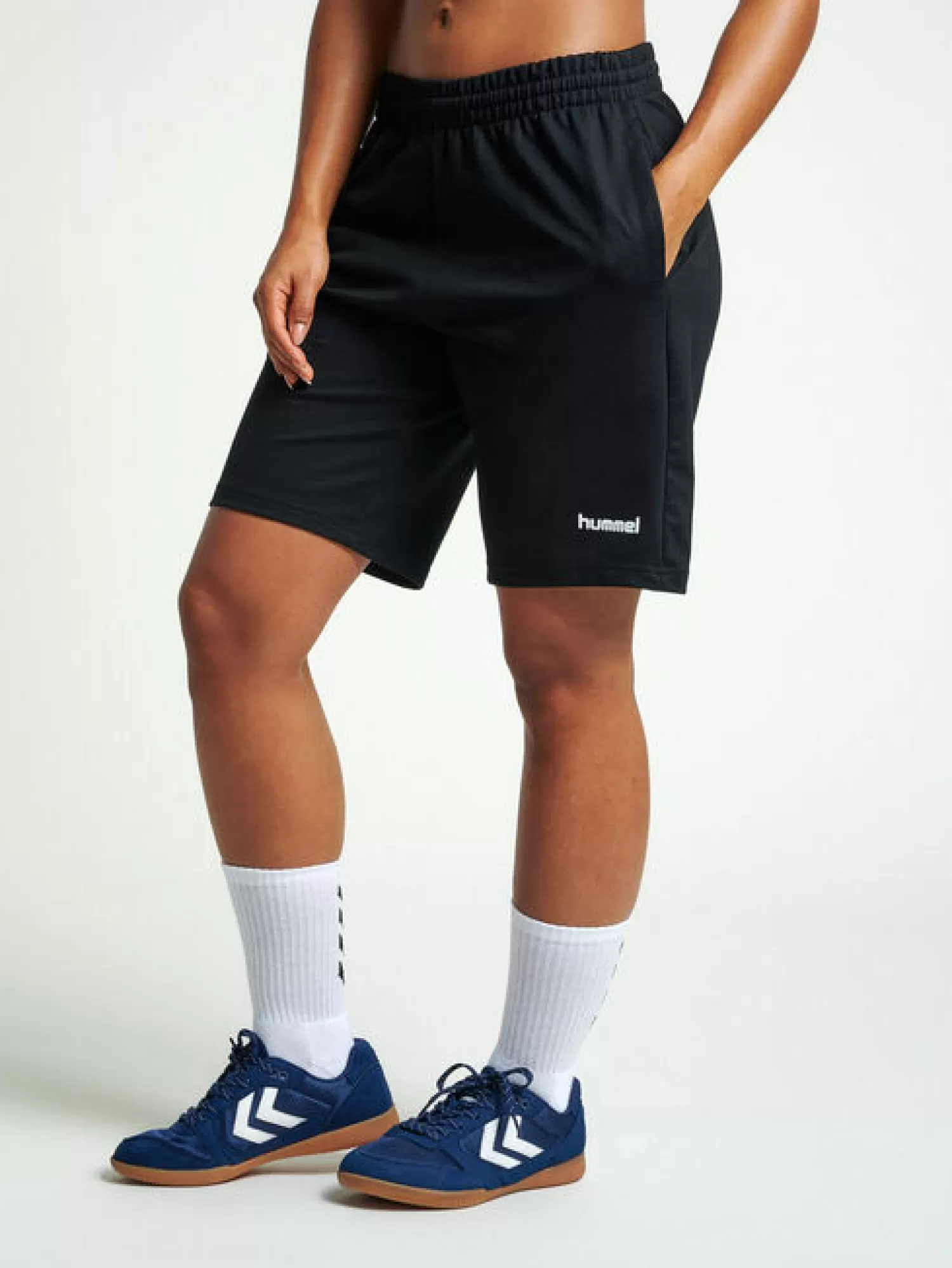 Hummel Shorts | Handball shorts<HMLGO COTTON BERMUDA SHORTS WOMAN