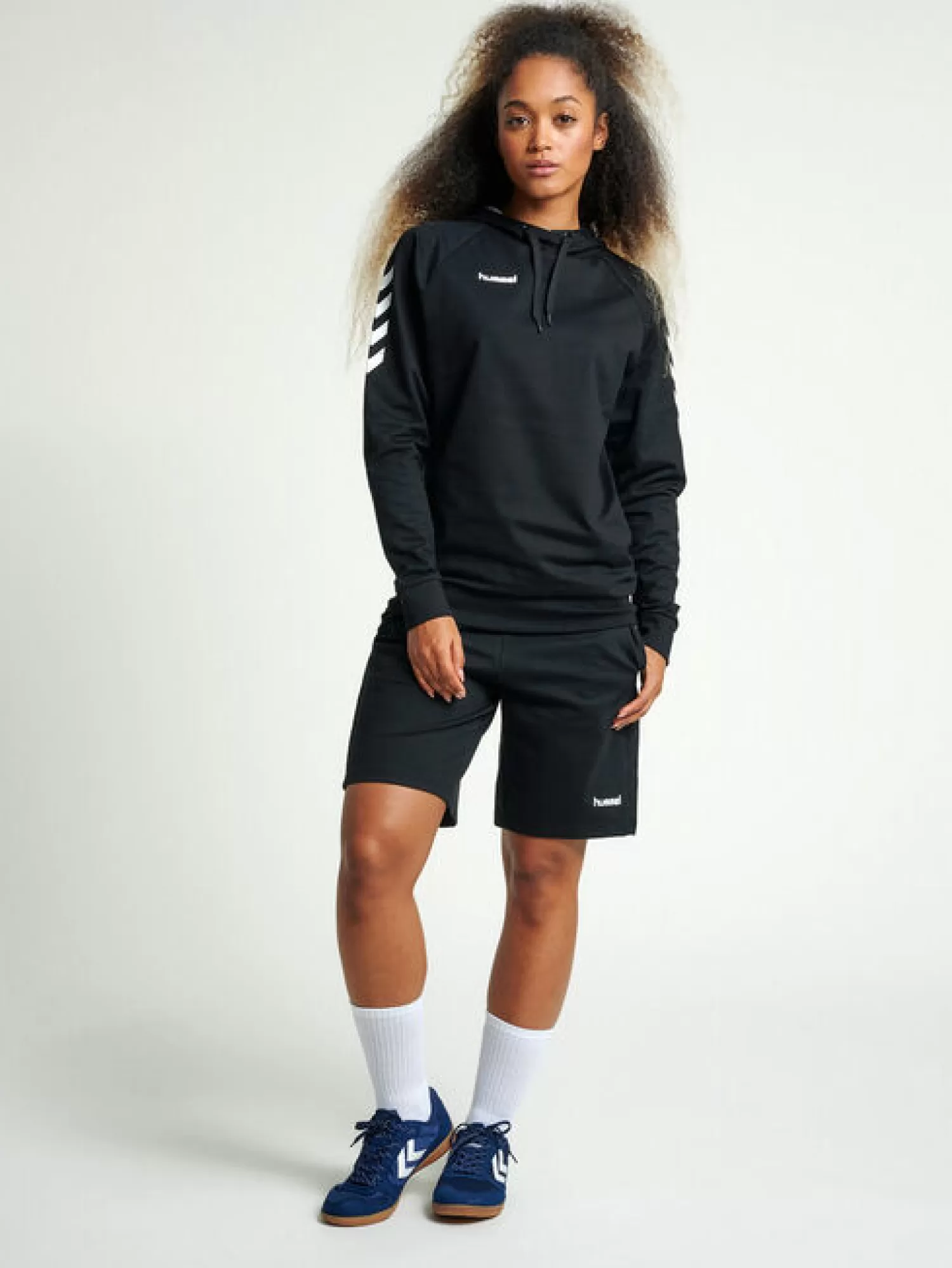 Hummel Shorts | Handball shorts<HMLGO COTTON BERMUDA SHORTS WOMAN