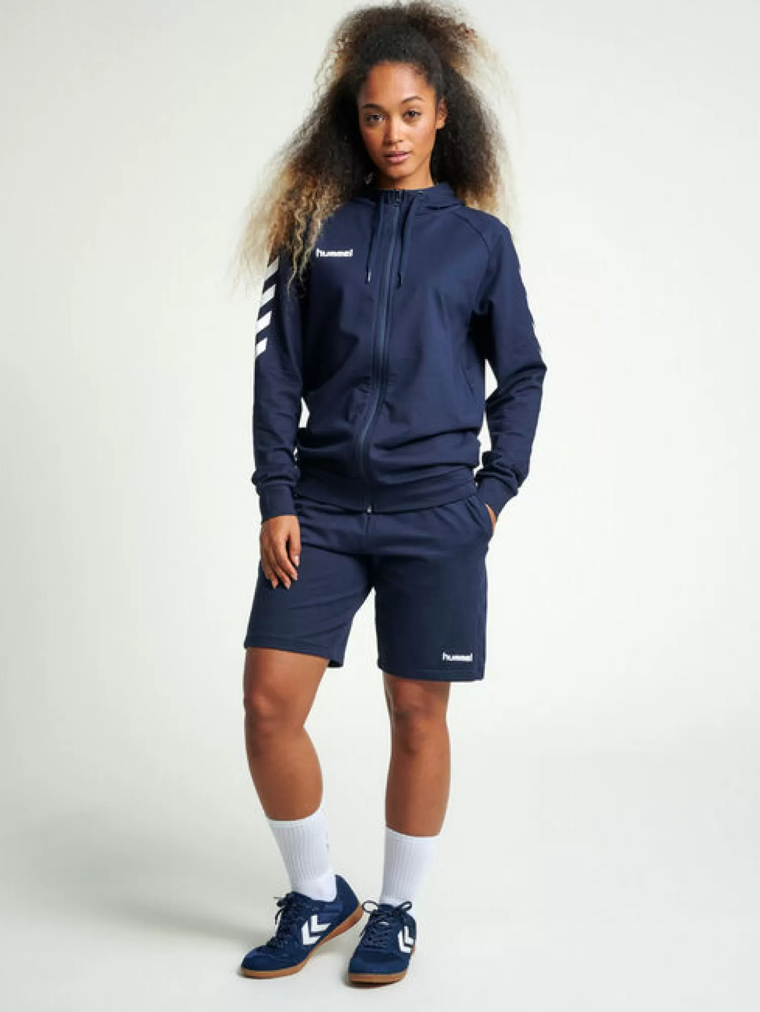 Hummel Shorts | Handball shorts<HMLGO COTTON BERMUDA SHORTS WOMAN