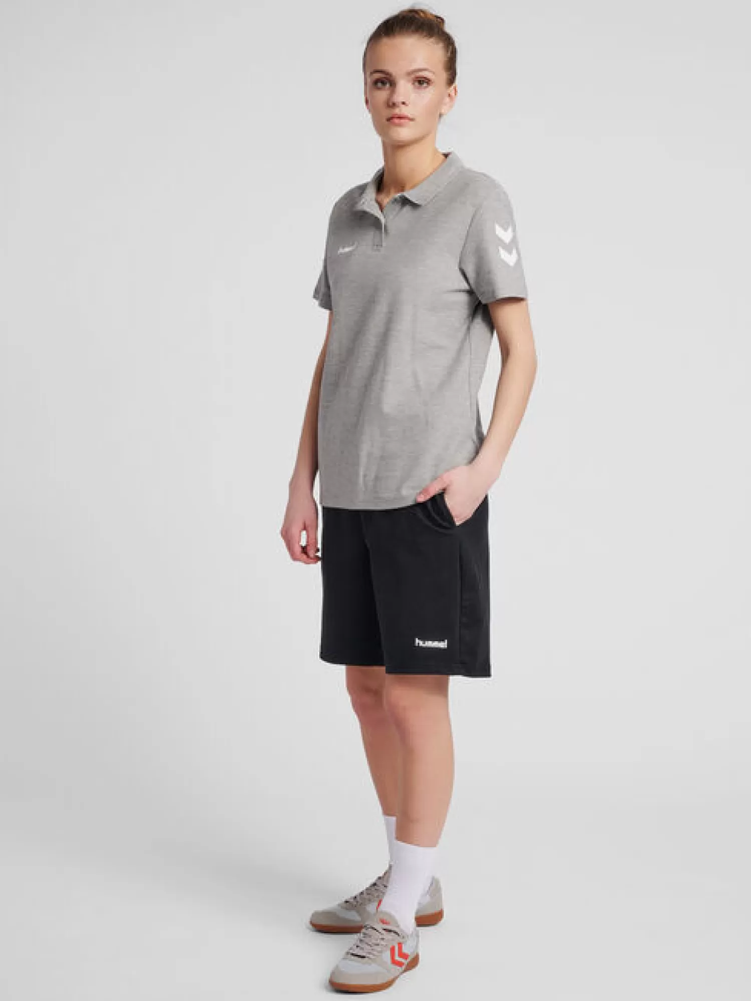 Hummel Shorts | Handball shorts<HMLGO COTTON BERMUDA SHORTS WOMAN