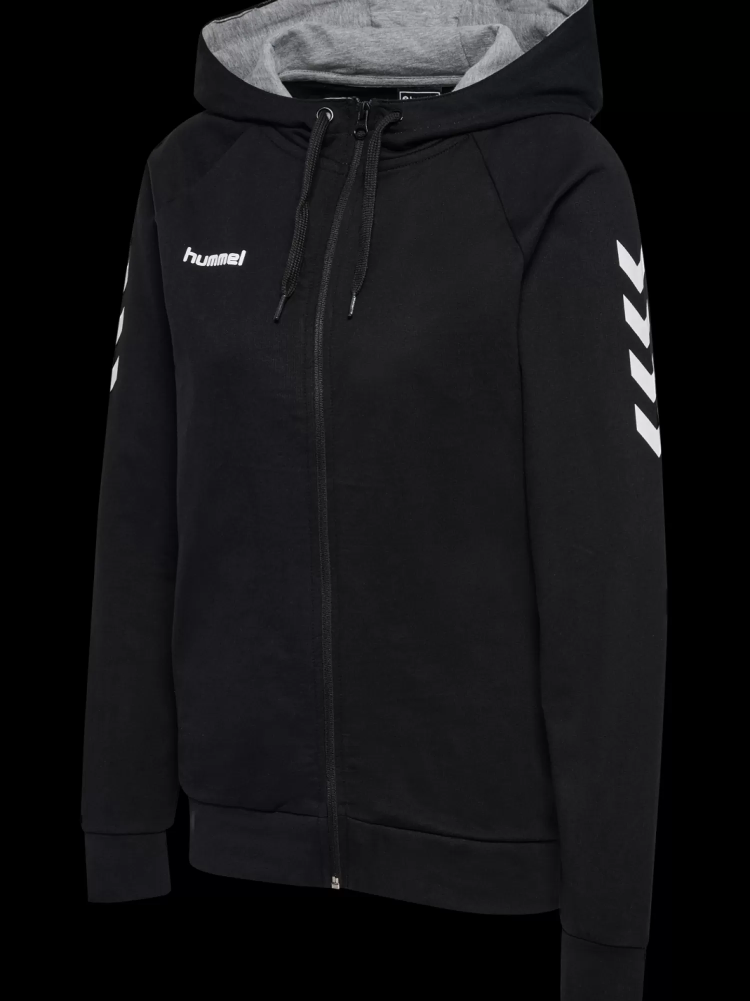 Hummel Hoodies and sweatshirts<HMLGO COTTON ZIP HOODIE WOMAN