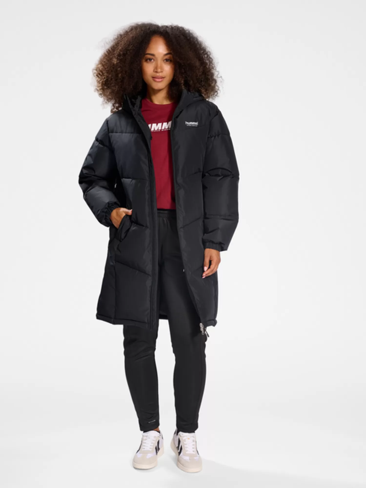 Hummel Jackets<hmlLGC MIA LONG PUFF COAT