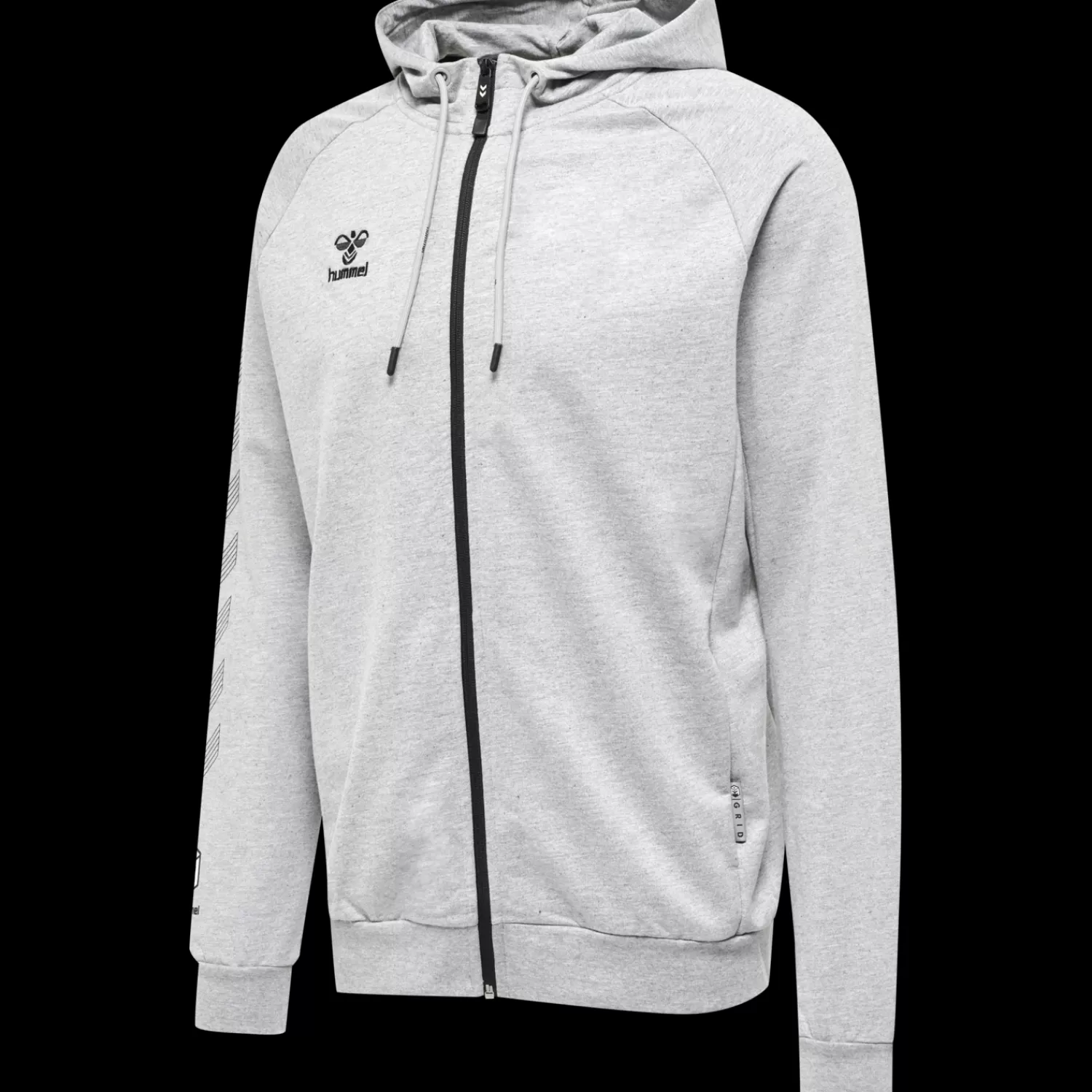 Hummel Hoodies and sweatshirts | Football<hmlMOVE GRID COTTON ZIP HOODIE