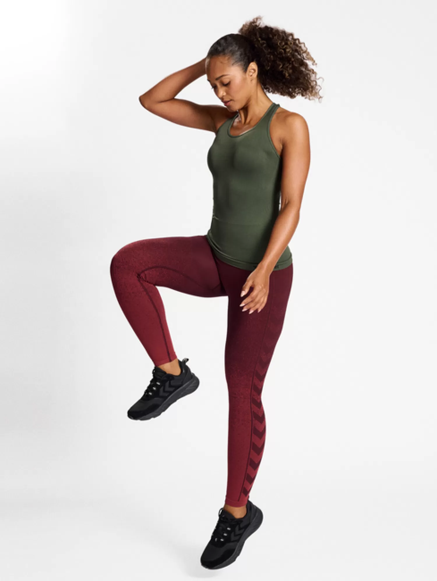 Hummel Tights | Yoga<hmlMT FADE SEAMLESS MW TIGHTS