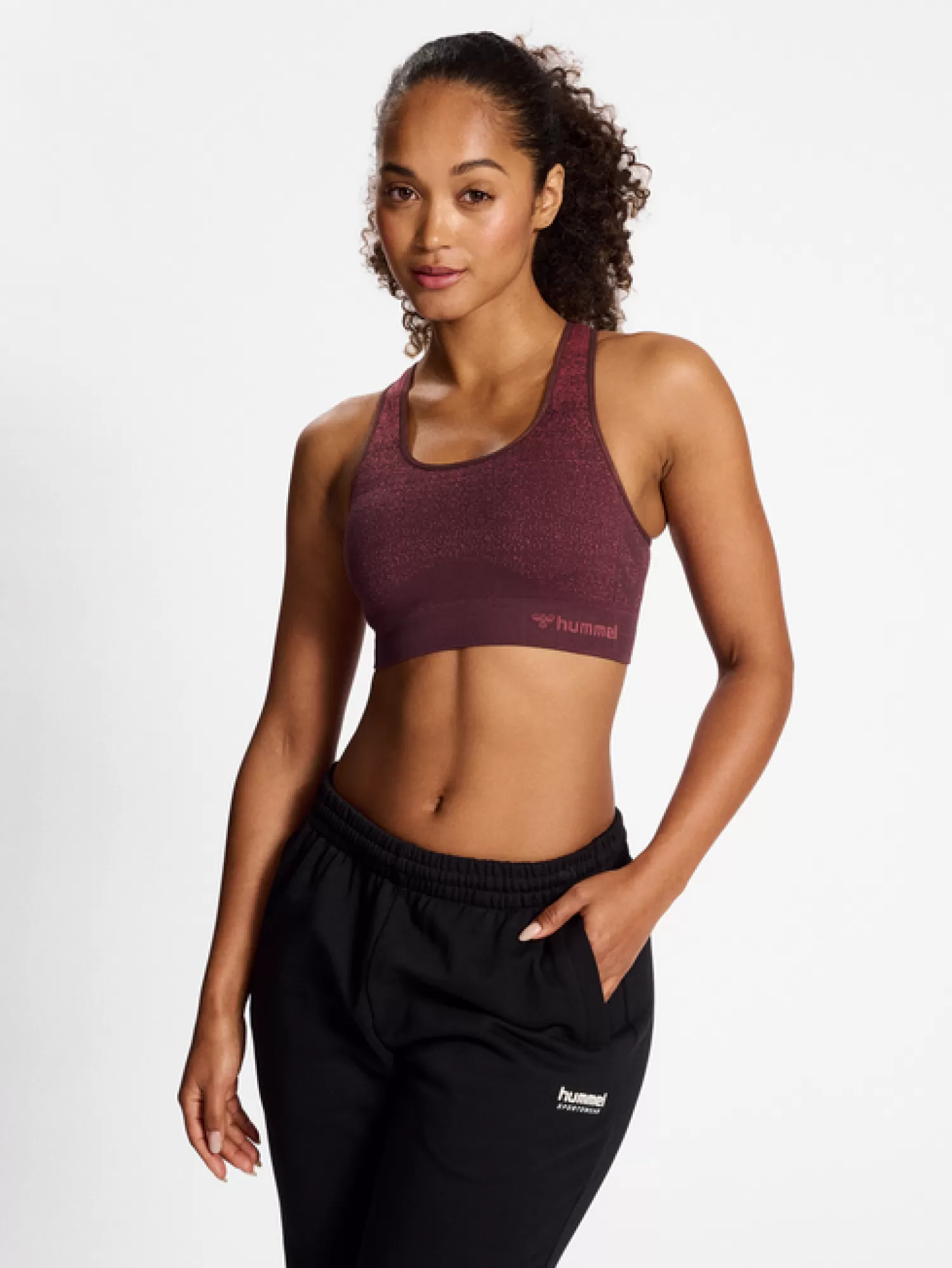 Hummel Sports bras | Yoga<hmlMT FADE SEAMLESS SPORTS TOP