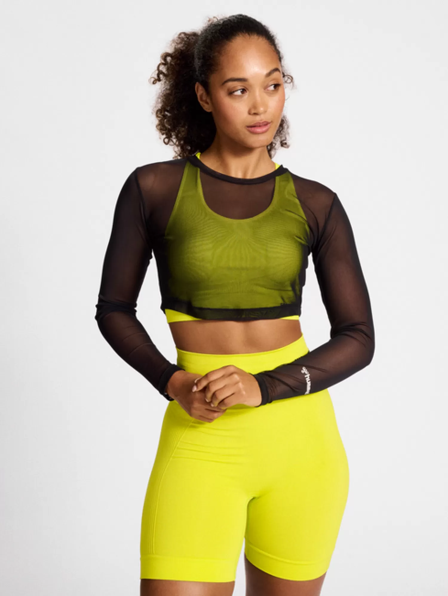 Hummel T-shirts and tops | Yoga<hmlMT FIERCE MESH T-SHIRT L/S