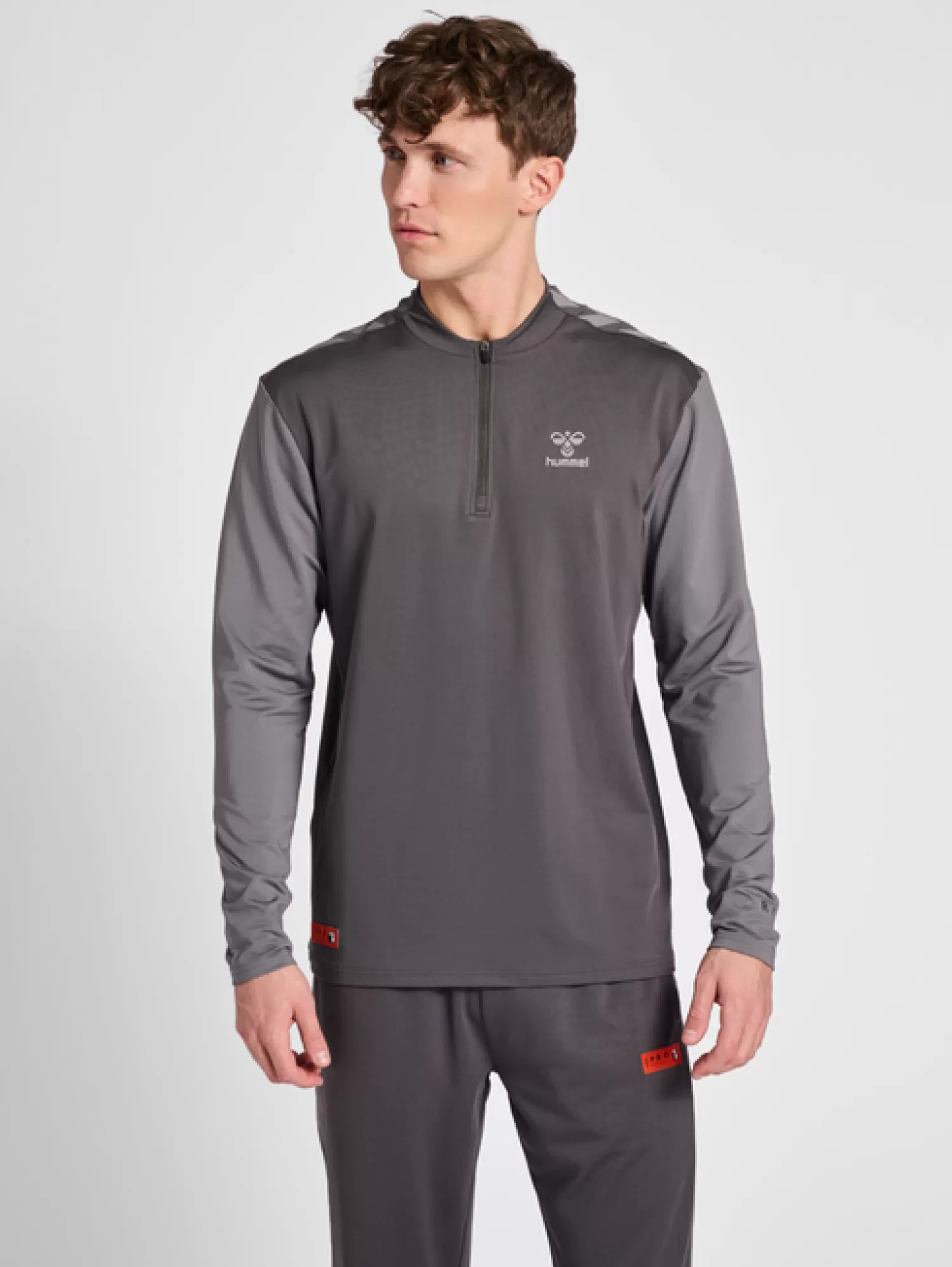 Hummel Hoodies and sweatshirts | Football<hmlPRO GRID HALF ZIP TRAINING L/S