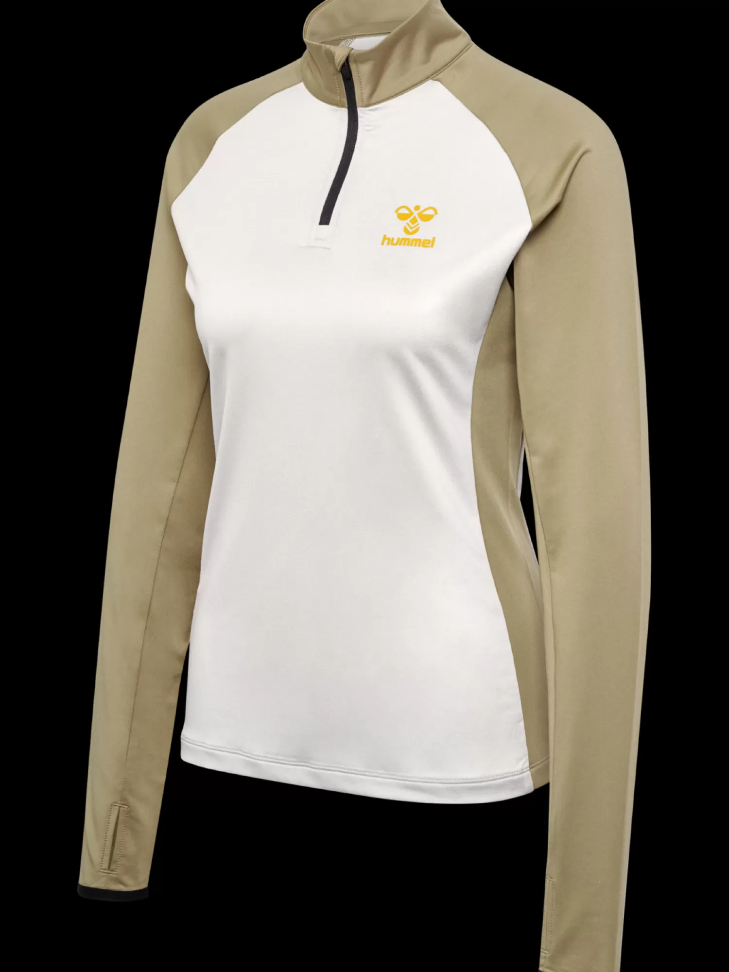 Hummel Hoodies and sweatshirts<hmlSPRINT MELANGE HALF ZIP WOMAN