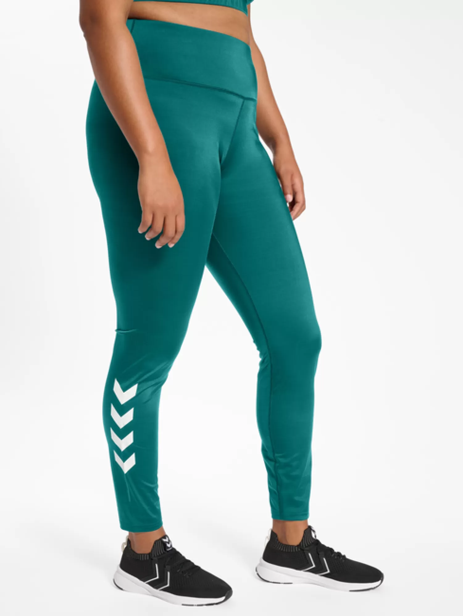 Hummel Tights | Yoga<hmlTE CURVY HIGH WAIST TIGHTS PLUS