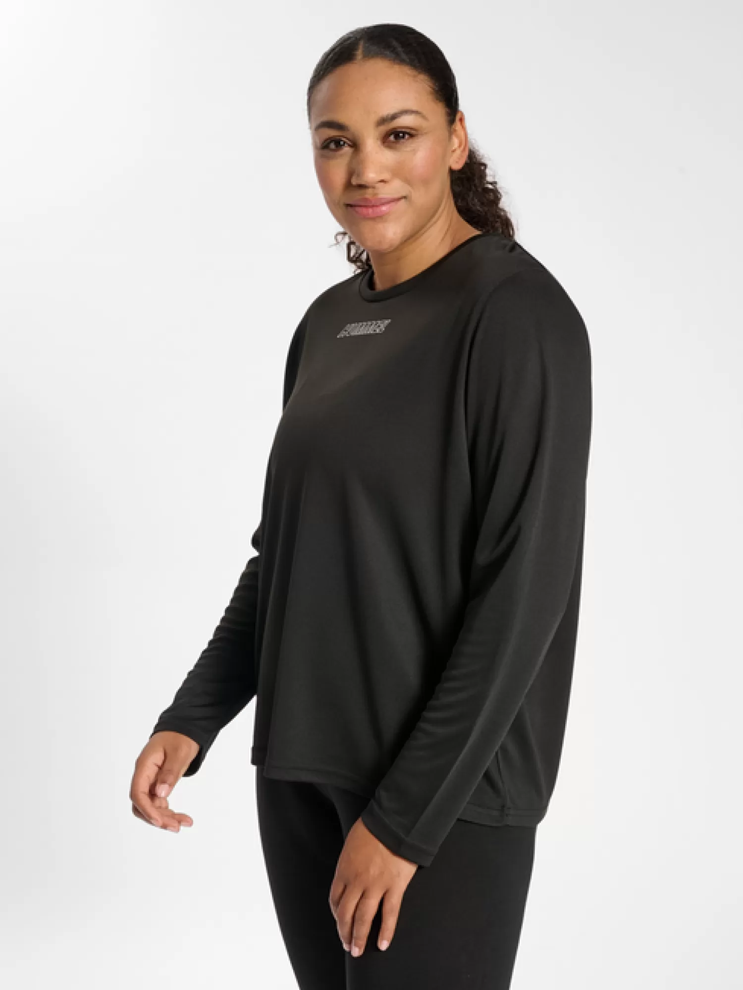 Hummel Yoga | T-shirts<hmlTE CURVY T-SHIRT L/S PLUS