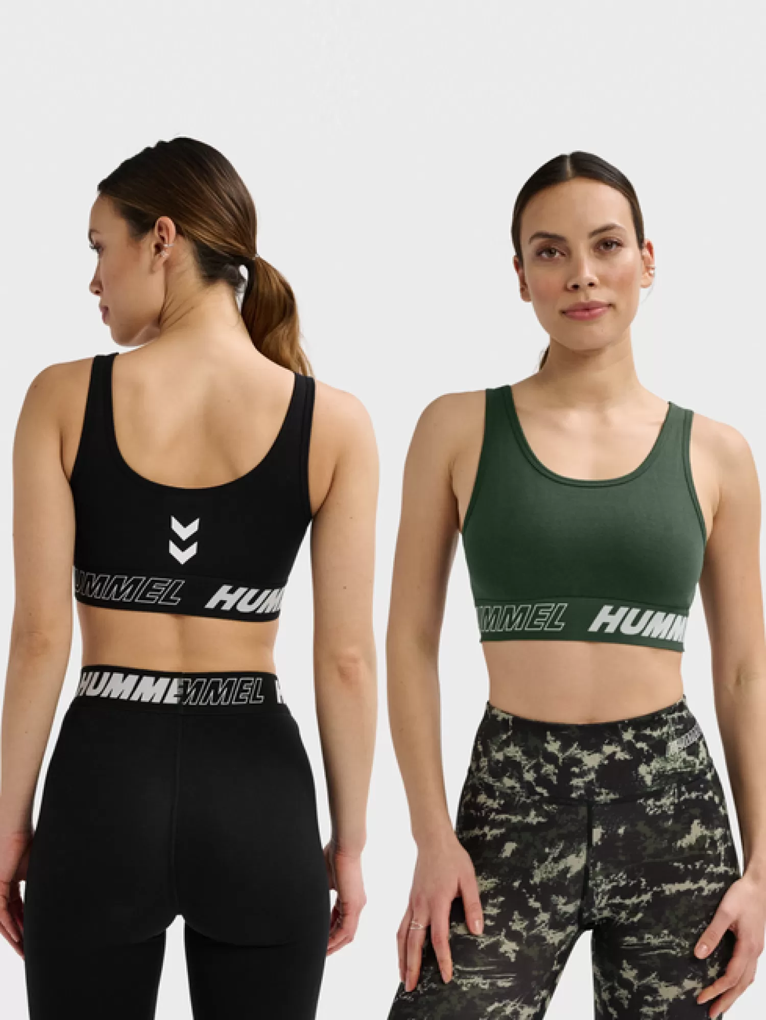 Hummel Sports bras | Sports bras<hmlTE MAJA 2-PACK COTTON SPORTS TOP