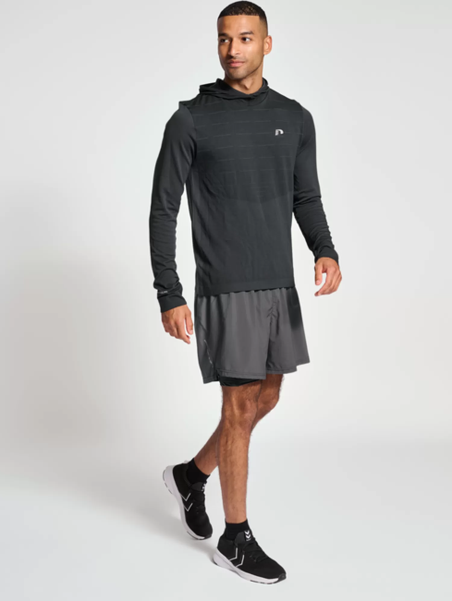 Hummel Shorts<MEN 2-IN-1 RUNNING SHORTS