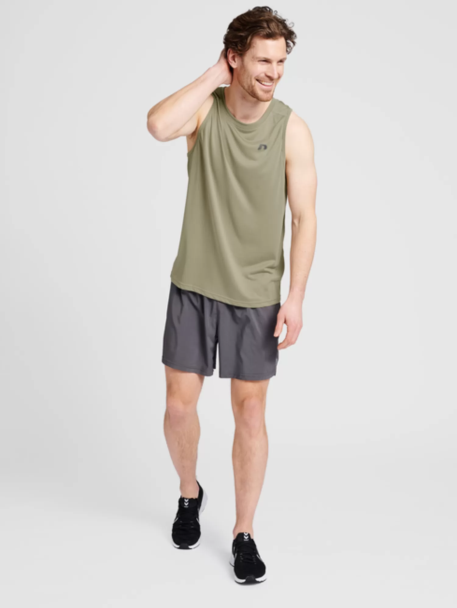 Hummel T-shirts and tops<MEN RUNNING SINGLET