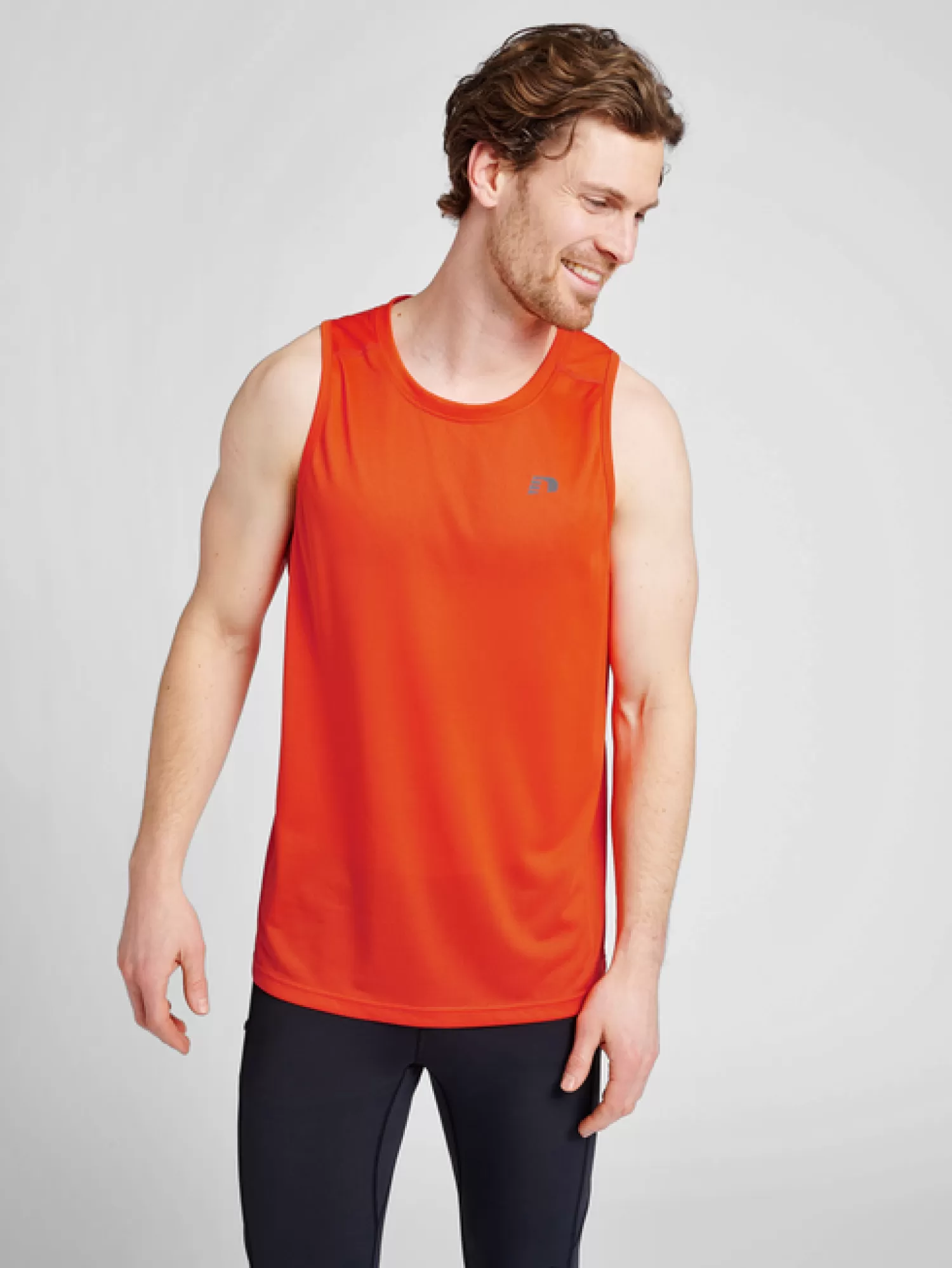 Hummel T-shirts and tops<MEN RUNNING SINGLET