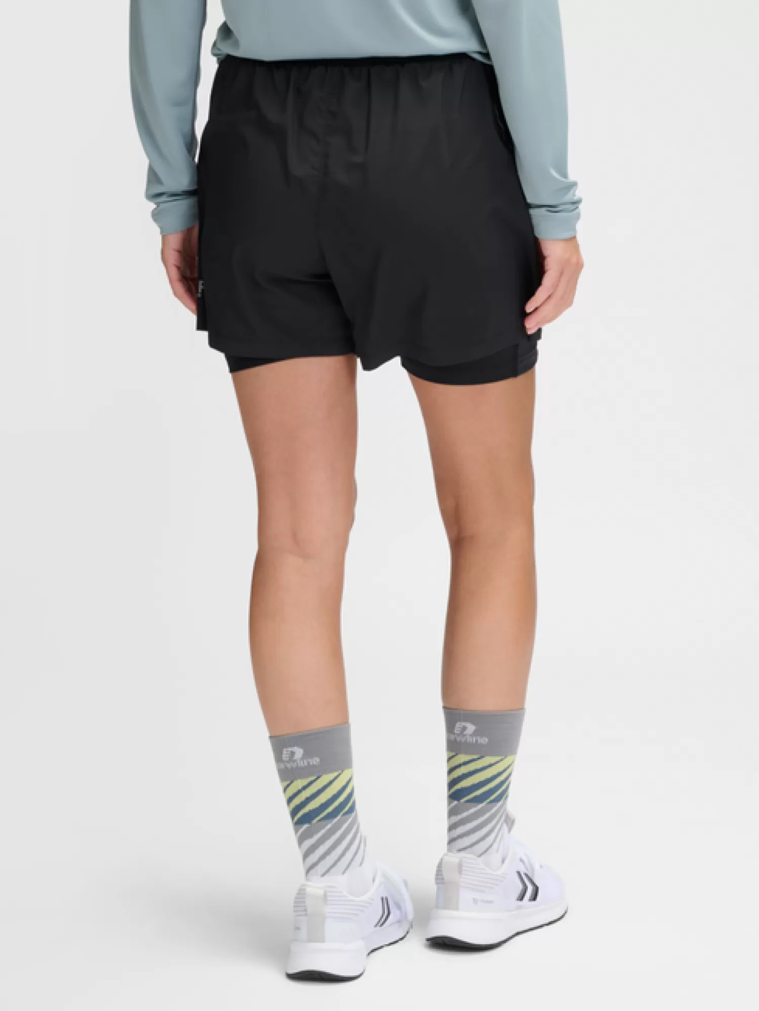 Hummel Shorts | Running<nwlFAST 2IN1 ZIP POCKET SHORTS W