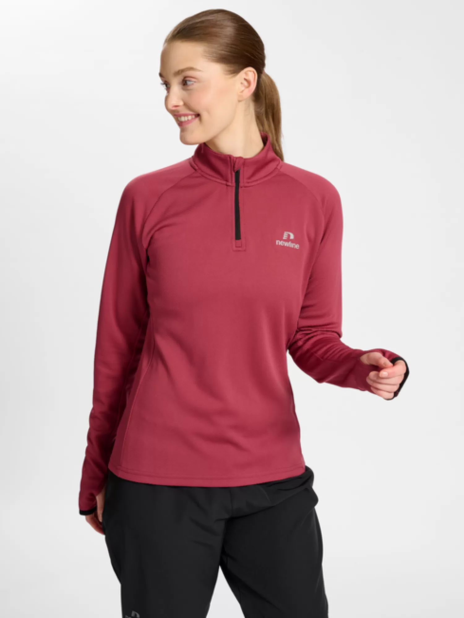 Hummel Jerseys<nwlPHOENIX 1/2 ZIP L/S WOMAN