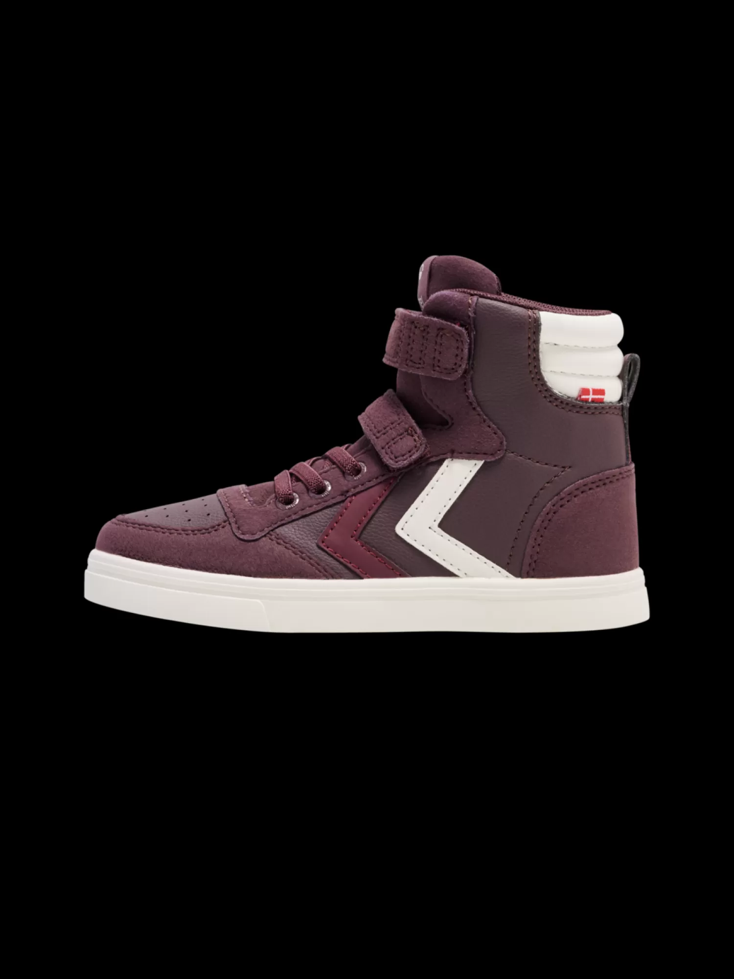 Hummel Trainers<SLIMMER STADIL LEATHER HIGH JR